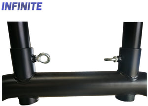 Matte Black Nudge bar With T-Rack ( Ford Ranger 2005-2011)