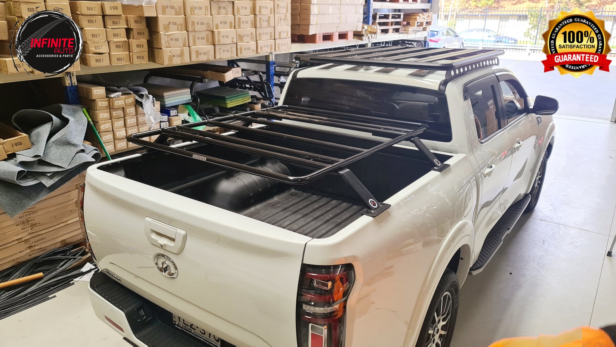 Tub Rack System Flat Tub Rack System Fits for Great Wall / GWM Cannon 2021-2022 ...