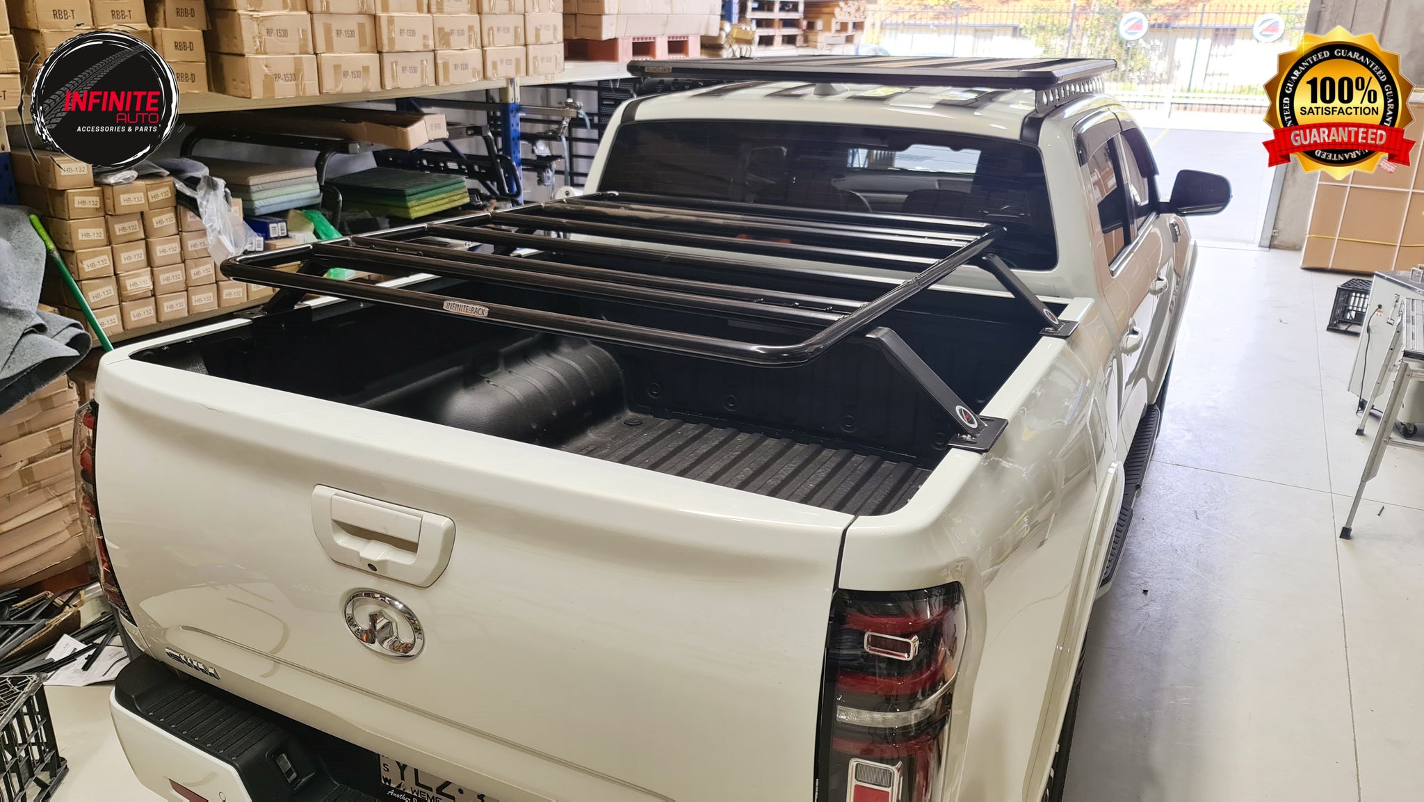 Tub Rack System Flat Tub Rack System Fits for Great Wall / GWM Cannon 2021-2022 ...