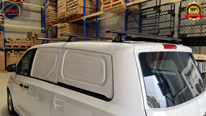 Set of 3  Heavy Duty Black Roof Rack Fit for LDV G10 2015-onwards