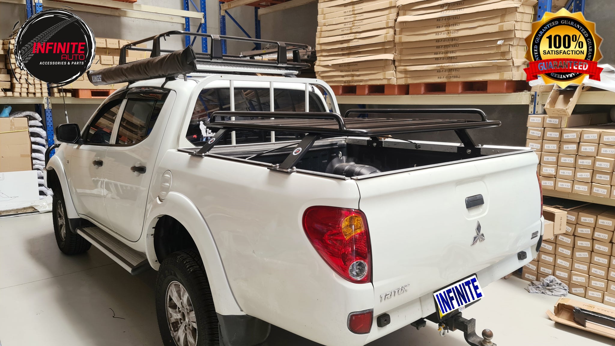 Ute T Rack Universal Low Tub Rack System for Ute's – Infinite Auto