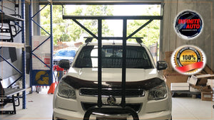 Matte Black Nudge bar With T-Rack (Holden Colorado 2012-2020)