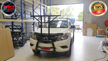 Load image into Gallery viewer, Matte Black Nudge bar With T-Rack (Mazda BT-50 2012-2020)
