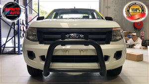 Matte Black Nudge bar With T-Rack (Ford Ranger 2012-2021)