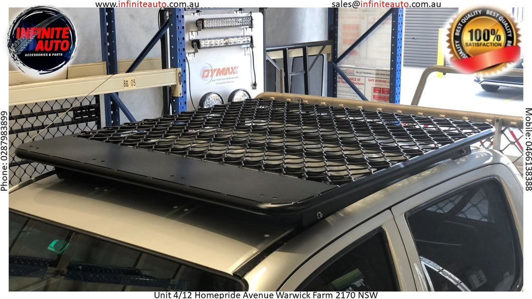 Aluminium Heavy Duty Flat Roof Tray Fits for Mitsubishi Triton 2005-2014