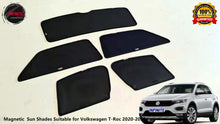 Load image into Gallery viewer, Magnetic Car Window Privacy Sun Shades Suitable for Volkswagen T-Roc 2020-onwards
