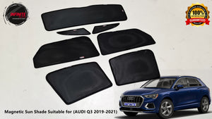 Magnetic Car Window Privacy Sun Shade 7 Pcs Suitable for (AUDI Q3 2019-onwards)