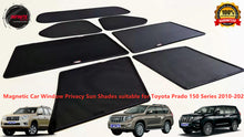 Load image into Gallery viewer, Magnetic Car Window Privacy Sun Shades suitable for Toyota Prado 150 Series 2010-onwards
