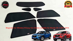 Magnetic Car Window Privacy Sun Shades suitable for Mazda CX-5  2011-2016