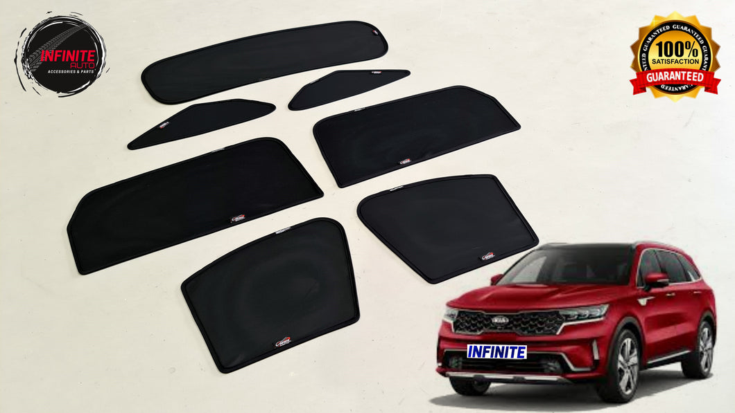 Magnetic Car Window Privacy Sun Shades suitable for Kia Sorento 2020 - onward