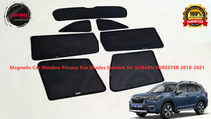 Magnetic Car Window Privacy Sun Shades Suitable for SUBARU FORESTER  2019-onwards