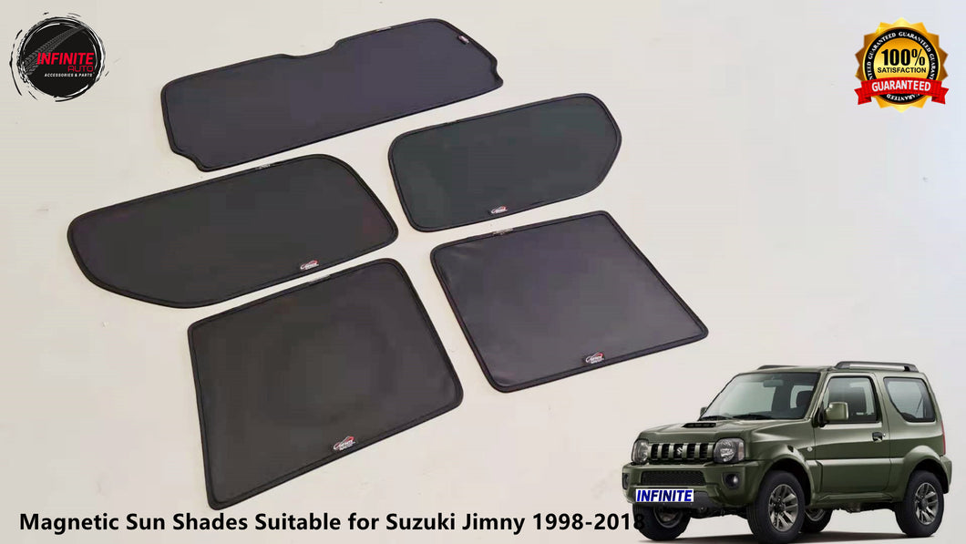 Magnetic Car Window Privacy Sun Shade suitable for ( Suzuki Jimny 1998-2018 )