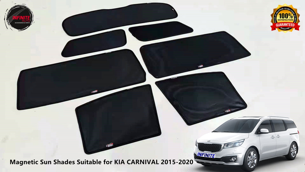 Magnetic Car Window Privacy Sun Shades 7 Pcs Suitable for KIA CARNIVAL 2015-2020