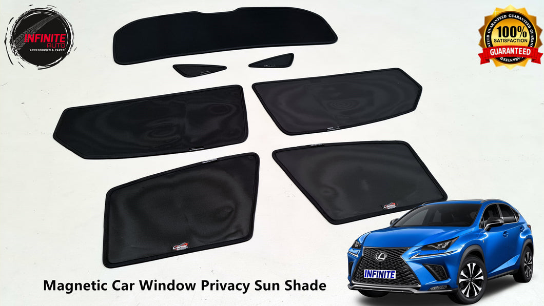 Magnetic Car Window Privacy Sun Shades Suitable for Lexus NX 2015-2021