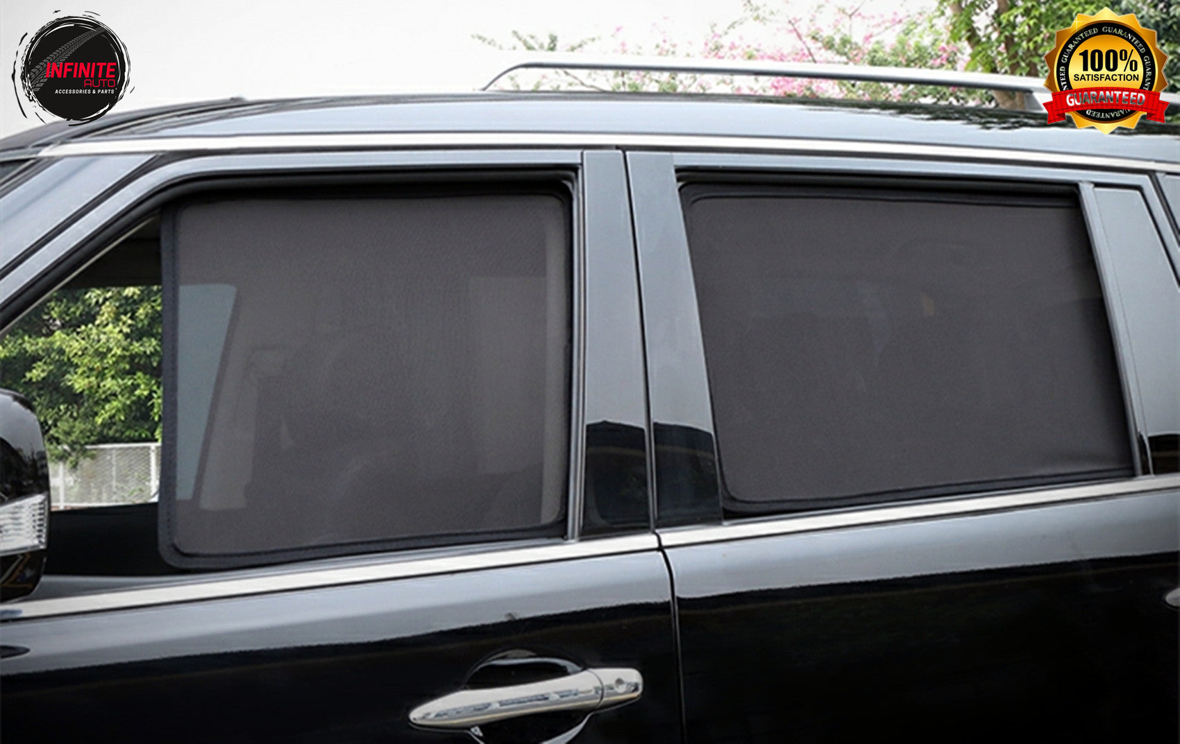 Nissan patrol deals window shades