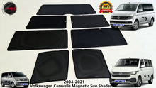 Load image into Gallery viewer, Magnetic Car Window Privacy Sun Shade 7 Pcs suitable for (Volkswagen Caravelle 2004-onwards)
