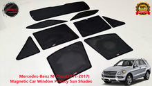 Load image into Gallery viewer, Magnetic Car Window Privacy Sun Shades suitable for Mercedes-Benz M-Class 2011-2017
