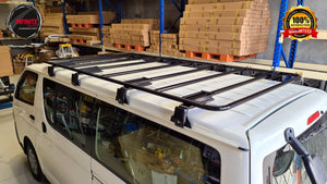 Aluminium Heavy Duty Flat Roof Tray Fits for Van