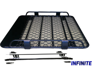 Aluminium Heavy Duty Side Fenders Roof Basket Suitable for Mazda BT-50 2005-2022