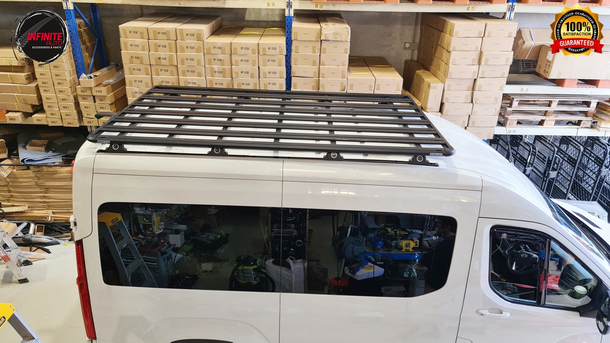 Galerie aluminium Renault Trafic