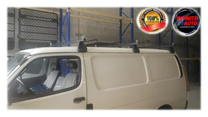 Set of 3 Heavy Duty Black Roof Rack (Nissan Patrol 1987-2018)