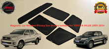 Load image into Gallery viewer, Magnetic Car Window Privacy Sun Shades suitable for TOYOTA HILUX 2005-2014
