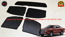 Load image into Gallery viewer, Magnetic Car Window Privacy Sun Shades suitable for LDV T60 2017-onwards
