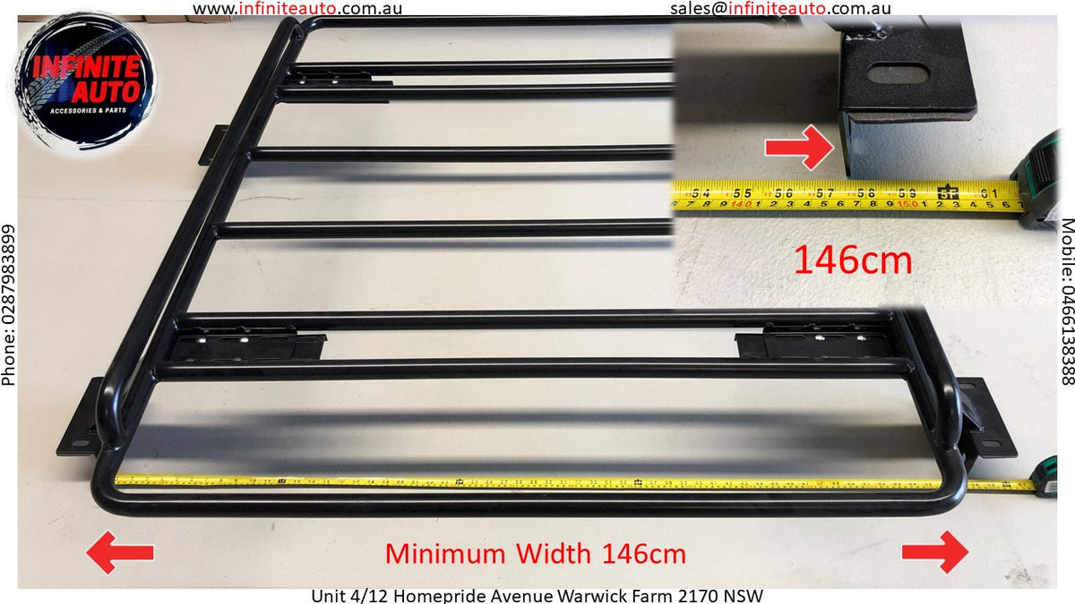 Universal Flat Tub Rack System for Ute's – Infinite Auto