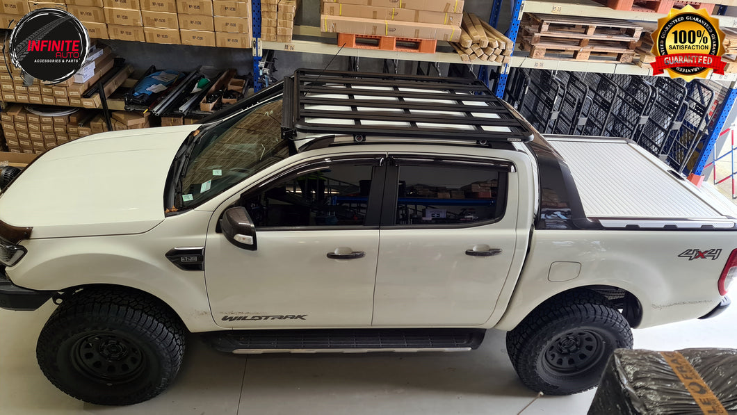 Aluminium Roof Platform Fits for Ford Ranger Wildtrak 2012-2022 ( With Roof Rails Models )