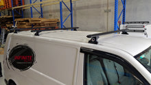 Load image into Gallery viewer, Set of 3  Heavy Duty Black Roof Rack Suitable for Iveco Daily Van 2015-onwards
